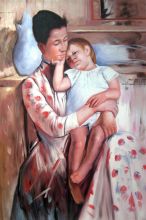 Cassatt - Mother and Child XI - Painting Reproduction at overstockArt.com Cassatt - Mother and Child XI - Painting Reproduction at overstockArt.com