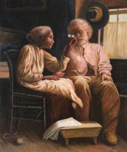 Couple in an Interior, Harry Roseland Reproduction at overstockArt.com Couple in an Interior, Harry Roseland Reproduction at overstockArt.com