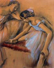 Dancers in Repose - Edgar Degas - Oil Reproduction at overstockArt.com