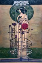Design for a Wall Decoration - Charles R Mackintosh at overstockArt.com