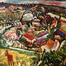 Donkey Landscape, Chaim Soutine Reproduction at overstockArt.com Donkey Landscape, Chaim Soutine Reproduction at overstockArt.com