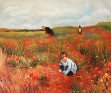 Les Coquelicots Reproduction at overstockArt.com