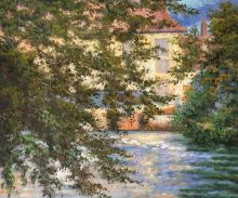 Mill Stream Limetz, John Leslie Breck Reproduction at overstockArt.com
