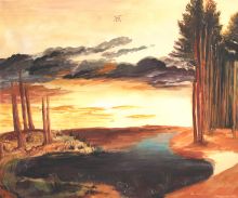 Pond in the Woods - Albrecht Durer Painting at overstockArt.com