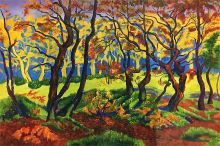 The Clearing or Edge of the Wood - Paul Ranson  at overstockArt.com