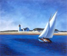 The Long Leg - Edward Hopper - Reproduction Painting at overstockArt.com