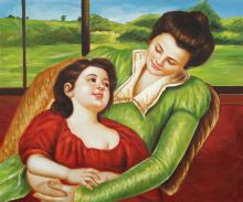 Wall Art: Reine Lefebre and Margo Before a Window at overstockArt.com