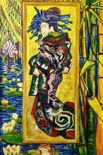 Wall Art: The Courtesan Van Gogh Oil Painting Reproduction at overstockArt.com Wall Art: The Courtesan Van Gogh Oil Painting Reproduction at overstockArt.com