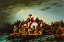 Washington Crossing the Delaware Reproduction at overstockArt.com