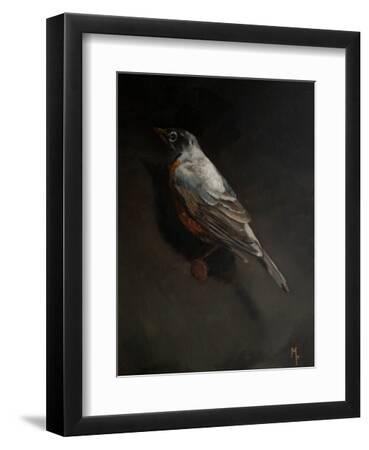Bird Studies II - Black Framed Art Print Wall Art, 9x12