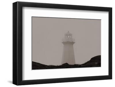 Cape Spear Lighthouse - Black Framed Art Print Wall Art, 12x8