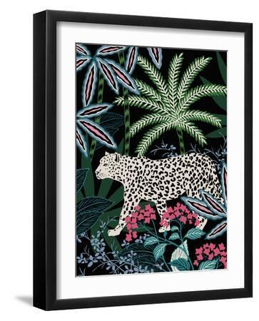 Exotic Excursion - Prowl - Black Framed Art Print Wall Art, 12x16