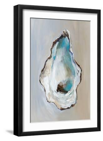 Nautical Whispers I - Black Framed Art Print Wall Art, 12x18