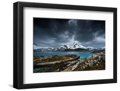 Once Upon a Time Is Now - Black Framed Art Print Wall Art, 12x8