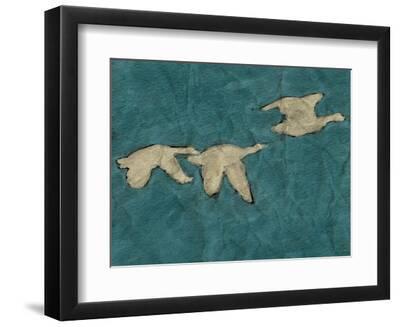 Rustic Flight I - Black Framed Art Print Wall Art, 12x9