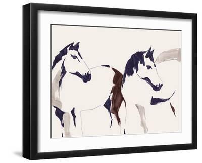 Wild Spirit - Motion - Black Framed Art Print Wall Art, 16x12