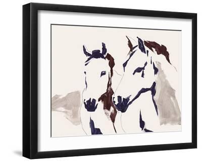 Wild Spirit - Whisper - Black Framed Art Print Wall Art, 16x12
